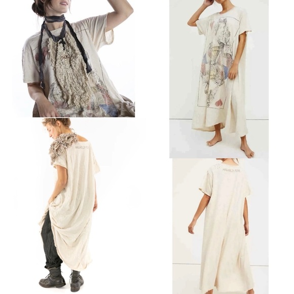 Magnolia Pearl Dresses & Skirts - MAGNOLIA‎ PEARL QUEEN OF HEARTS  COTTON ONE SIZE BOYFRIEND CUT Fit All